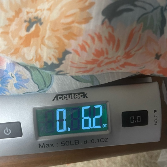 LOFT Sleeveless Peach Floral Tiered  Midi Dress Womens Medium Petite - Picture 9 of 9